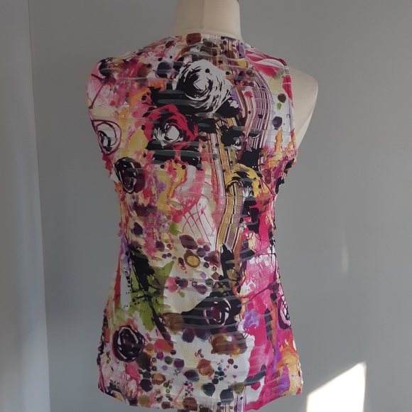 5/10$ Conrad C  Women's sleeveless blouse size M - Picture 2 of 14